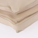 LOEWE Shoulder Bag Leather Ivory Silver Auth ka5256-15