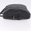 GUCCI GG implementation Business Bag PVC Silver Black 201480 Auth ka5257-4
