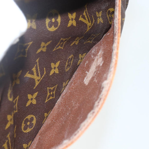 LOUIS VUITTON Monogram Compiegne 28 Clutch Bag M51845 LV Auth ka526