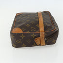 LOUIS VUITTON Monogram Compiegne 28 Clutch Bag M51845 LV Auth ka526-4