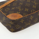 LOUIS VUITTON Monogram Compiegne 28 Clutch Bag M51845 LV Auth ka526-14