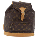 LOUIS VUITTON Monogram Montsouris MM Backpack M51136 LV Auth ka5260-13