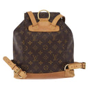 LOUIS VUITTON Monogram Montsouris MM Backpack M51136 LV Auth ka5260-2