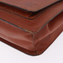 LOUIS VUITTON Epi Monceau 28 Hand Bag Brown M52123 LV Auth ka5261-17