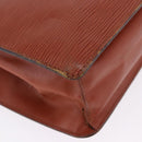 LOUIS VUITTON Epi Monceau 28 Hand Bag Brown M52123 LV Auth ka5261-18