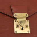 LOUIS VUITTON Epi Monceau 28 Hand Bag Brown M52123 LV Auth ka5261-21