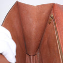 LOUIS VUITTON Epi Monceau 28 Hand Bag Brown M52123 LV Auth ka5261-25