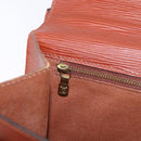 LOUIS VUITTON Epi Monceau 28 Hand Bag Brown M52123 LV Auth ka5261-26