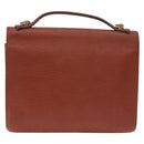LOUIS VUITTON Epi Monceau 28 Hand Bag Brown M52123 LV Auth ka5261-2