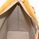 LOUIS VUITTON Monogram Vernis Houston Hand Bag Beige M91004 LV Auth ka5263-18