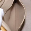 LOUIS VUITTON Monogram Vernis Houston Hand Bag Beige M91004 LV Auth ka5263-21