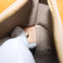 LOUIS VUITTON Monogram Vernis Houston Hand Bag Beige M91004 LV Auth ka5263-12