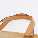 LOUIS VUITTON Monogram Vernis Houston Hand Bag Beige M91004 LV Auth ka5263-8