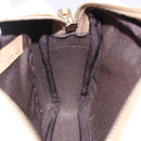 GUCCI GG Supreme Shoulder Bag PVC White Gold 201447 Auth ka5265-21