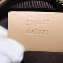 GUCCI GG Supreme Shoulder Bag PVC White Gold 201447 Auth ka5265-12