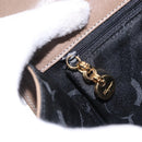 Salvatore Ferragamo Gancini Hand Bag Leather 2way Brown Gold Auth ka5266-25