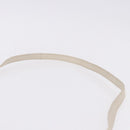 SAINT LAURENT Leather Baby Kabas Hand Bag 2way Beige Gold Auth ka5267-15