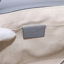 GUCCI GG Supreme Waist bag PVC White Silver 353435 Auth ka5268A-19