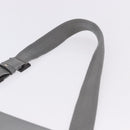 GUCCI GG Supreme Waist bag PVC White Silver 353435 Auth ka5268A-14