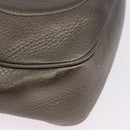 GUCCI Shoulder Bag Leather Champagne Gold 308364 Auth ka5269-10