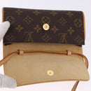 LOUIS VUITTON Monogram Pochette Twin PM Shoulder Bag M51854 LV Auth ka5272A-10