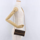 LOUIS VUITTON Monogram Pochette Twin PM Shoulder Bag M51854 LV Auth ka5272A-20