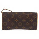 LOUIS VUITTON Monogram Pochette Twin PM Shoulder Bag M51854 LV Auth ka5272A-2