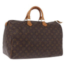 LOUIS VUITTON Monogram Speedy 40 Hand Bag M41522 LV Auth ka5274A-1