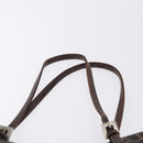 FENDI Zucca Canvas Tote Bag Brown Black Auth ka5275-8