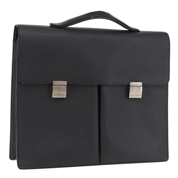 LOUIS VUITTON Taiga Serviette Kazan Business Bag Epicea M30804 LV Auth ka5277