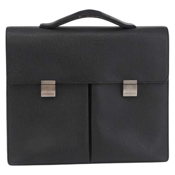 LOUIS VUITTON Taiga Serviette Kazan Business Bag Epicea M30804 LV Auth ka5277
