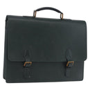 LOUIS VUITTON Taiga Tashkent Business Bag Epicea M30084 LV Auth ka5278-1