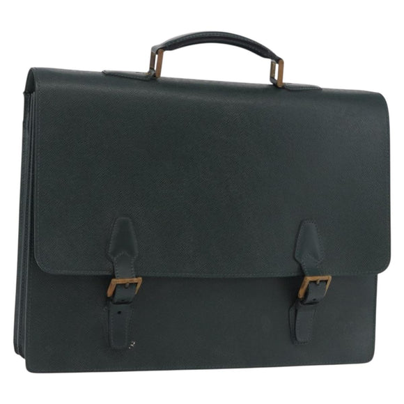 LOUIS VUITTON Taiga Tashkent Business Bag Epicea M30084 LV Auth ka5278