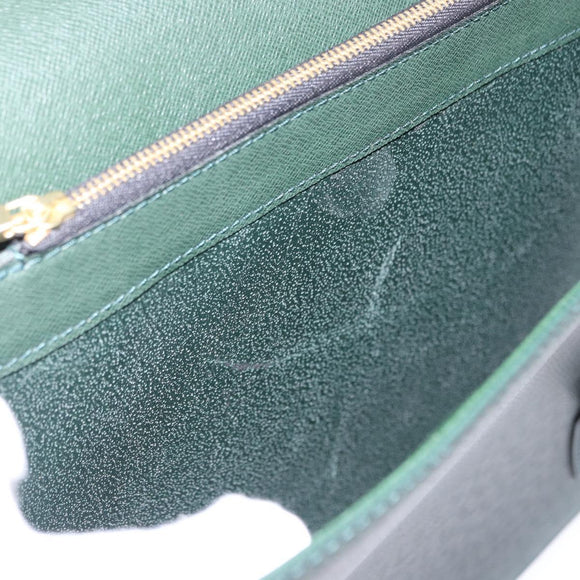 LOUIS VUITTON Taiga Tashkent Business Bag Epicea M30084 LV Auth ka5278