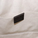 GUCCI GG Supreme Clutch Bag PVC Beige Auth ka5283-14
