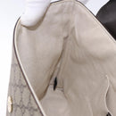 GUCCI GG Supreme Clutch Bag PVC Beige Auth ka5283-17