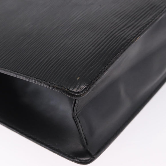 LOUIS VUITTON Epi Monceau 28 Hand Bag Black M52122 LV Auth ka5284
