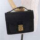 LOUIS VUITTON Epi Monceau 28 Hand Bag Black M52122 LV Auth ka5284-25