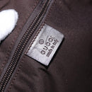 GUCCI GG Canvas Shoulder Bag Beige Silver 145857 Auth ka5285A-15