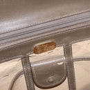 GUCCI Hand Bag Leather Beige Gold 000 406 1080 Auth ka5286-18