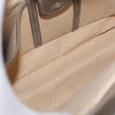 GUCCI Hand Bag Leather Beige Gold 000 406 1080 Auth ka5286-11