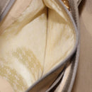 GUCCI Hand Bag Leather Beige Gold 000 406 1080 Auth ka5286-23