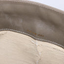 GUCCI Hand Bag Leather Beige Gold 000 406 1080 Auth ka5286-12
