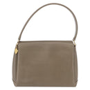 GUCCI Hand Bag Leather Beige Gold 000 406 1080 Auth ka5286-2