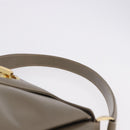 GUCCI Hand Bag Leather Beige Gold 000 406 1080 Auth ka5286-8