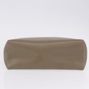 GUCCI Hand Bag Leather Beige Gold 000 406 1080 Auth ka5286-5