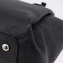 LOUIS VUITTON Mahina Omea Hand Bag Leather Black M55029 LV Auth ka5288V-16