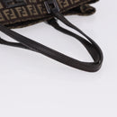 FENDI Zucchino Canvas Hand Bag Brown Auth ka5289-7