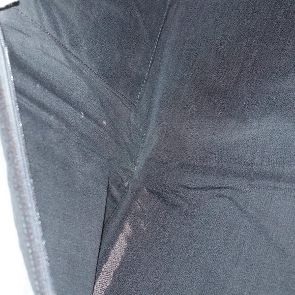 Burberrys Nova Check Garment Cover Canvas Leather Beige Gold Auth ka529