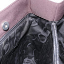 Salvatore Ferragamo Gancini Shoulder Bag Canvas Brown Silver Auth ka5290-17